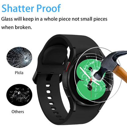 Ovitek z zaščitnim steklom za Samsung Galaxy Watch 44mm – Infostyle – Prozorna