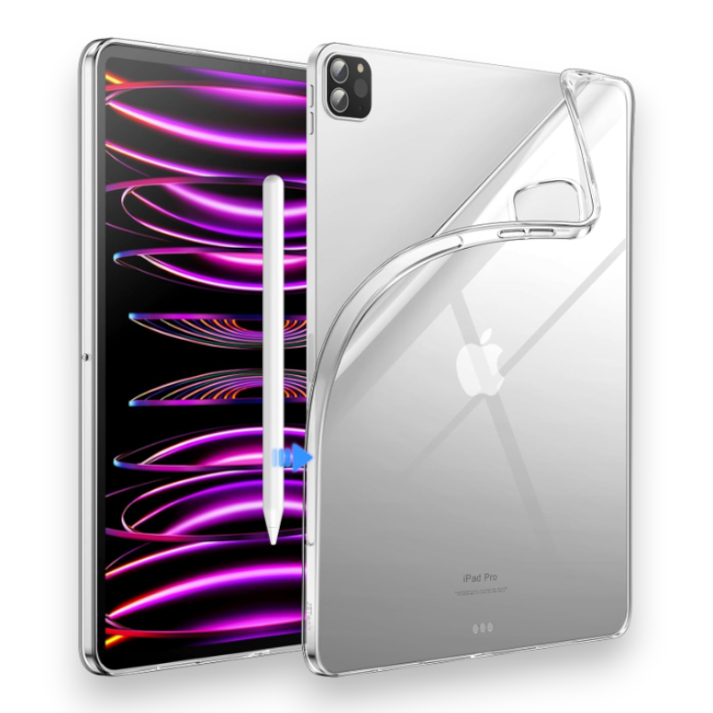 Silikonski ovitek "Slim Shockproof" za tablični računalnik Apple iPad Pro 12.9" 2022/2021 (6th/5th gen.) – JETech – Proz