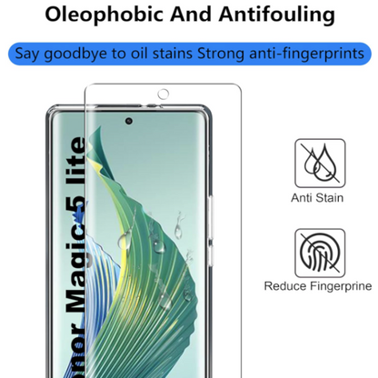 Komplet silikonski ovitek + 2 zaščiti za steklo - Honor Magic 5 Lite 5G – Infostyle