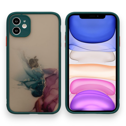 Ovitek "Transparent Marble" za iPhone SE 2022/2020/7/8 – Infostyle