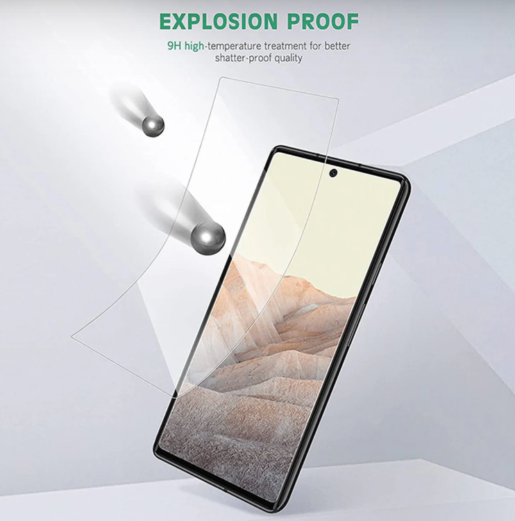 Komplet 2x zaščitno steklo + 2x zaščita za kamero "Insolkidon Crystal" za Google Pixel 6 Pro (2 kosa) – Infostyle