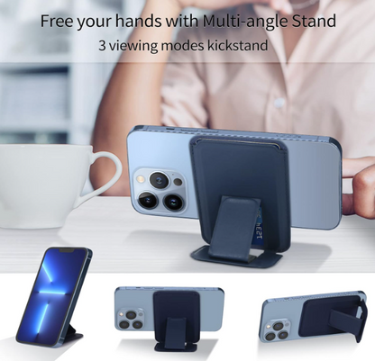 Magnetna denarnica "Leather Wallet" za iPhone s tehnologijo MagSafe – Infostyle
