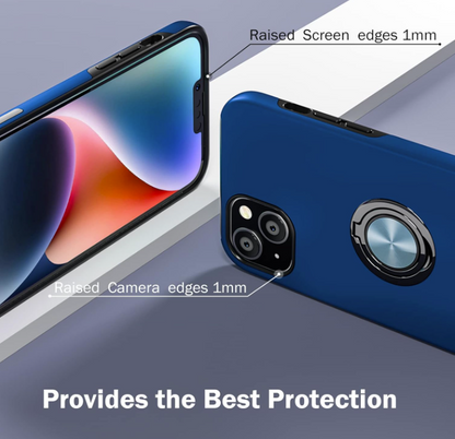 Komplet silikonski ovitek z držalom + 2 zaščitni stekli za iPhone 14 Plus – Infostyle