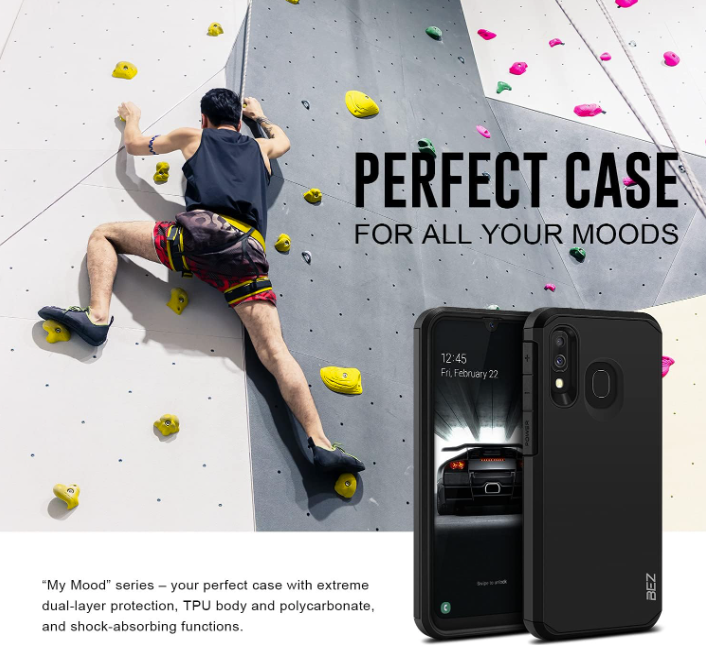 Silikonski ovitek "BEZ Robust" za Samsung Galaxy A40