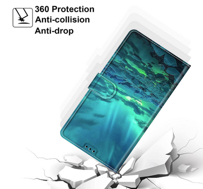 Preklopna torbica "Polar Lights" za Samsung Galaxy A14 – Infostyle