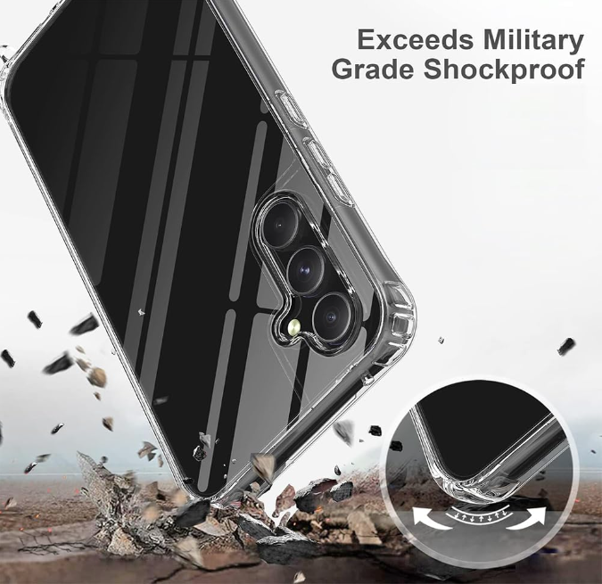 Silikonski ovitek z vrvico "CaseLover Transparent" za Samsung Galaxy S23 5G – Infostyle