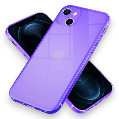 Ovitek "Neon Translucent Nalia" za iPhone 13 – Vijolična / TPU silikon