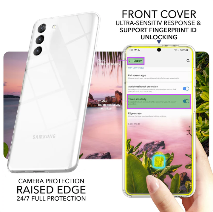 Ovitek "Nalia 360°" za Samsung Galaxy S22