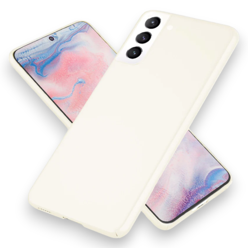 Ovitek "Ultra Slim HardNalia" za Samsung Galaxy S22 – Bela / PC