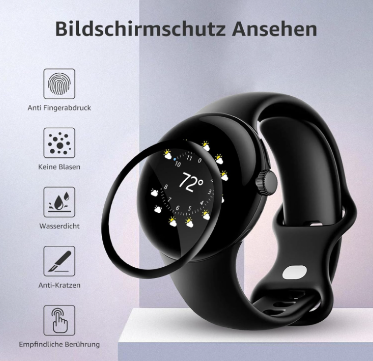 Zaščitno steklo "Reroxe" za pametno uro Google Pixel Watch 2 (41 mm) (2 kosa)