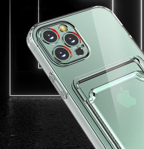 Silikonski ovitek "Card Slot 2. gen" za iPhone 11 Pro Max – Infostyle