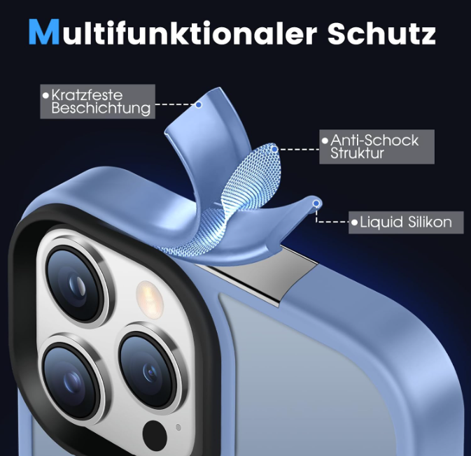 Ovitek "HuwaiH MagSafe Translucent" za iPhone 14 Pro – Infostyle