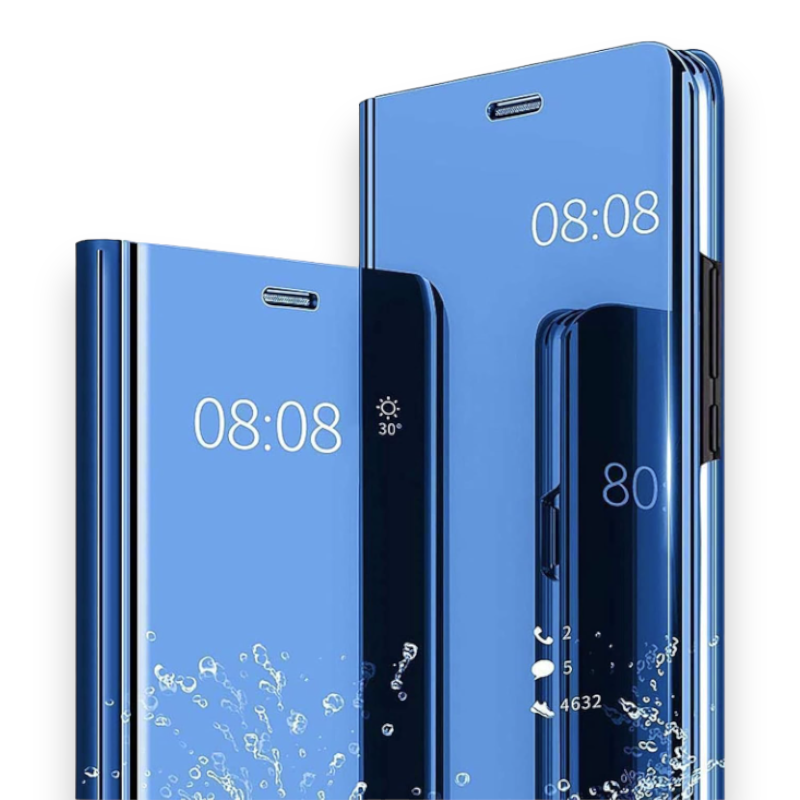 Preklopna torbica "Luxury" za Xiaomi Mi 12 Pro 5G – Infostyle – Modra / Umetno usnje + PC