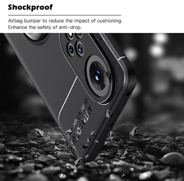 Silikonski ovitek "Ring Holder" za Huawei Nova 9 – Infostyle