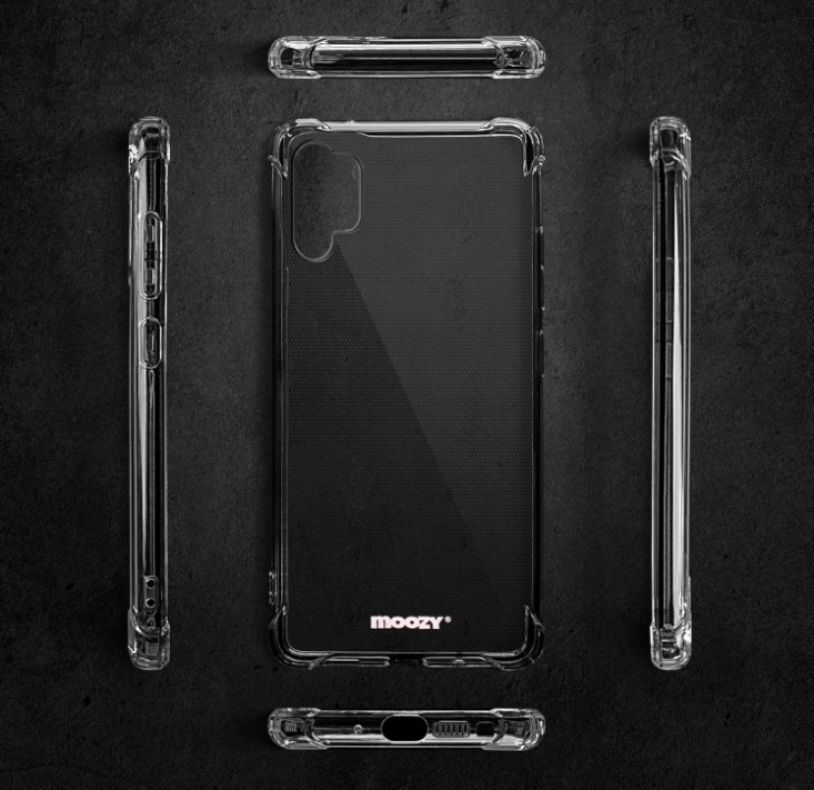 Silikonski ovitek "Moozy Shockproof 3D" za Samsung Note 10 Plus