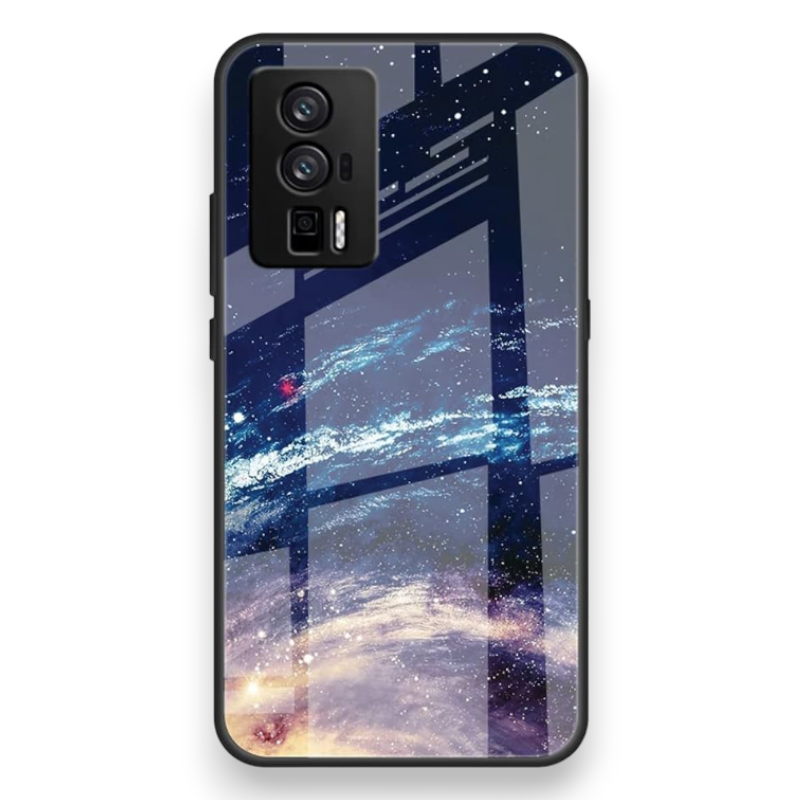 Ovitek "Universe" za Xiaomi Poco F5 PRO 5G – Infostyle – Temno modra / PC
