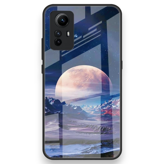 Ovitek "Moon" za Xiaomi Redmi Note 12S 4G – Infostyle – Temno modra / PC