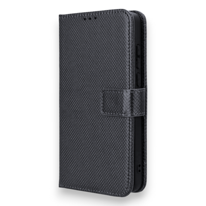 Preklopna torbica "Magnetic" za Xiaomi Poco F5 5G – Infostyle – Črna / Umetno usnje + TPU silikon