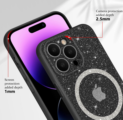 Ovitek "Glitter MagSafe" za iPhone 14 Pro – Infostyle