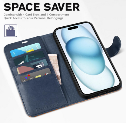 Preklopna torbica "Tucch Double" za iPhone 15