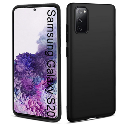 Silikonski ovitek "Eiselen Ultra Thin Soft" za Samsung Galaxy S20 – Infostyle – Črna / TPU silikon
