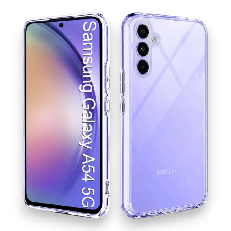 Silikonski ovitek "Eiselen Slim Soft" za Samsung Galaxy A54 – Infostyle – Prozorna / TPU silikon