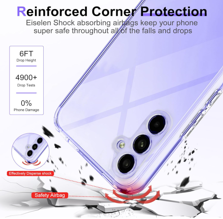 Silikonski ovitek "Eiselen Slim Soft" za Samsung Galaxy A54 – Infostyle