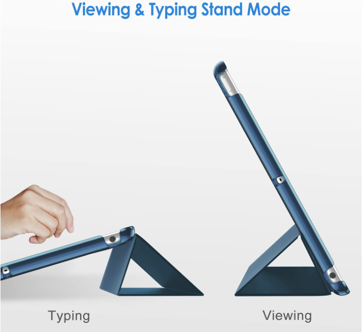 Preklopna torbica "Translucent" za tablični računalnik Apple iPad 9/8/7 (2021/2020/2019) 10.2" – JETech