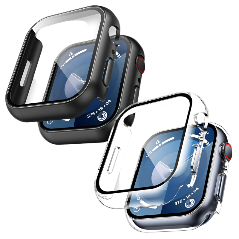 Ovitek "Tauri 360°" za Apple watch 9/8/7 45mm – Prozorna
