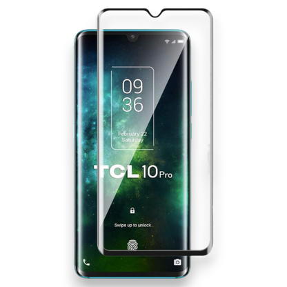 Zaščitno steklo "Black Edge" za TCL 10 Pro – Infostyle