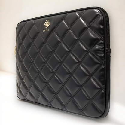 Original Guess torba "4G Metal Logo" za prenosni računalnik 13'' in 14" (GUCS14ZPSQSSGP) – Črna