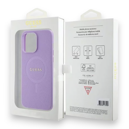 Ovitek Guess "Saffiano MagSafe " za iPhone 15 Pro (GUHMP15LPSAHMCU)