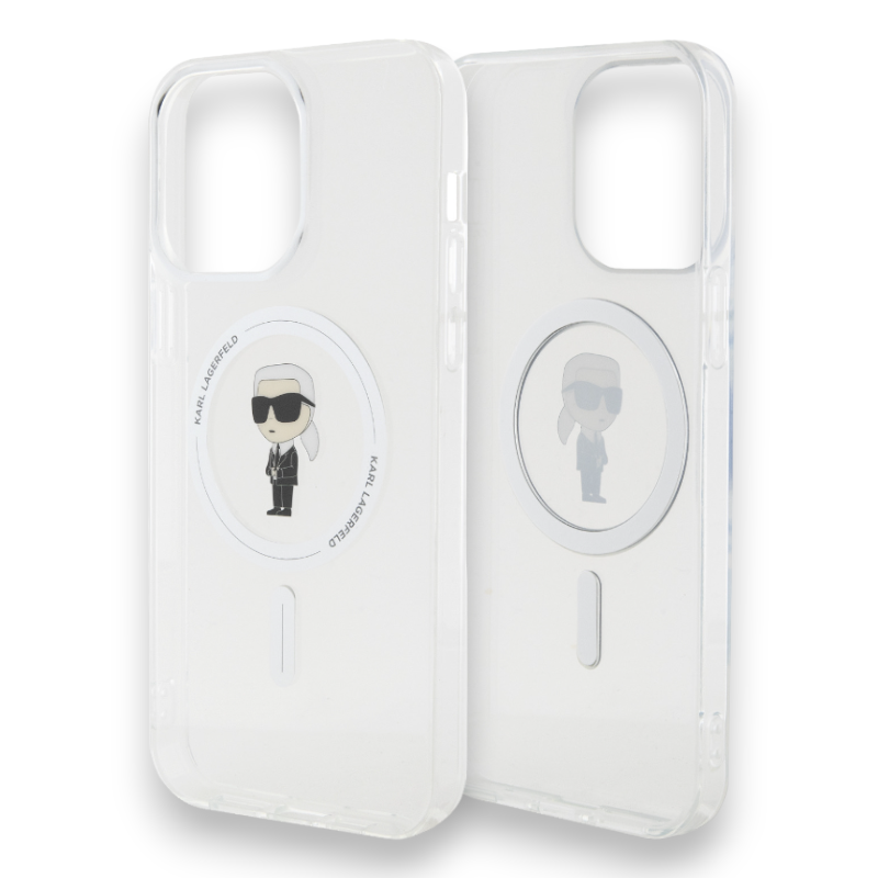 Ovitek Karl Lagerfeld "IML Ikonik MagSafe" za iPhone 15 Pro Max (KLHMP15XHFCKNOT)