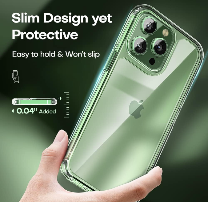 Komplet ovitek "Tauri Classic" + zaščitno steklo + zaščita za kamero za iPhone 13 Pro Max