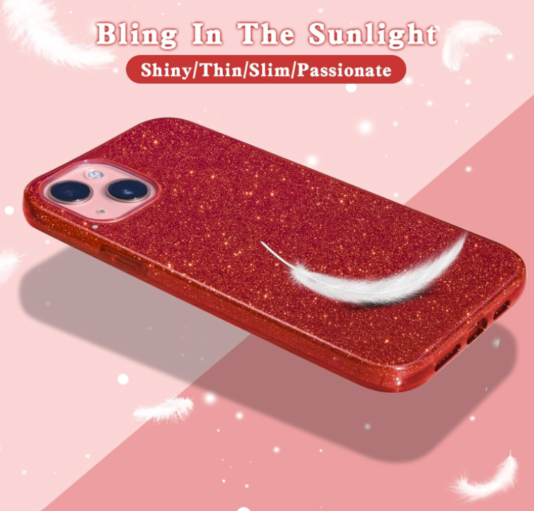 Ovitek "MATEPROX Glitter" za iPhone 15 Pro