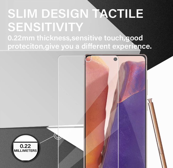 Zaščitno steklo "Wsky" za Samsung Galaxy Note 20 Ultra (2 kosa) – Infostyle