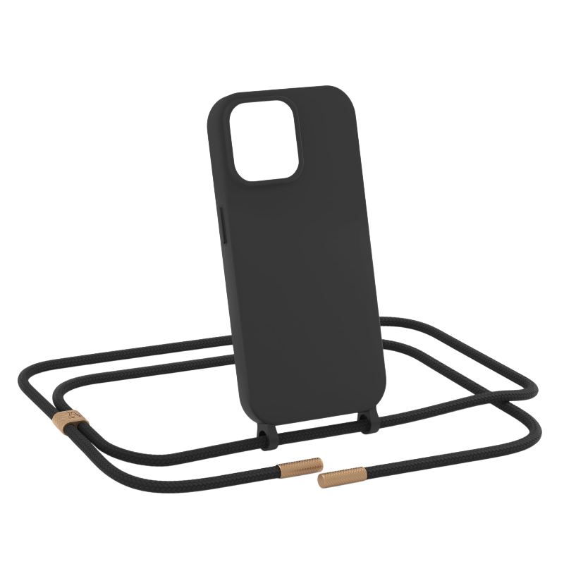 Silikonski ovitek ZhinkArts z vrvico za iPhone 13 Pro Max – Infostyle