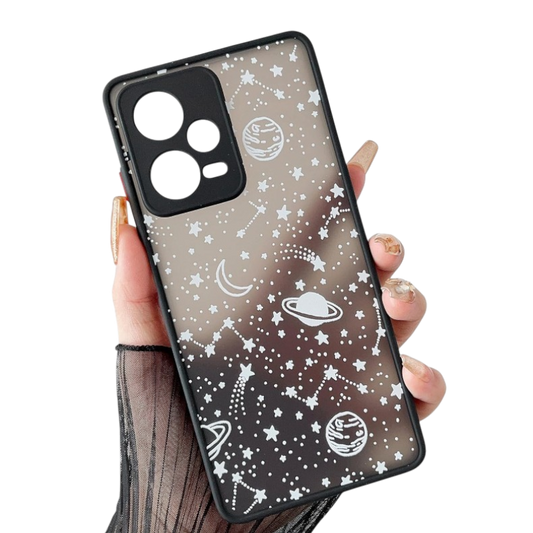 Ovitek za telefon "White Sky" Xiaomi Redmi Note 11/11S – Infostyle – Črna