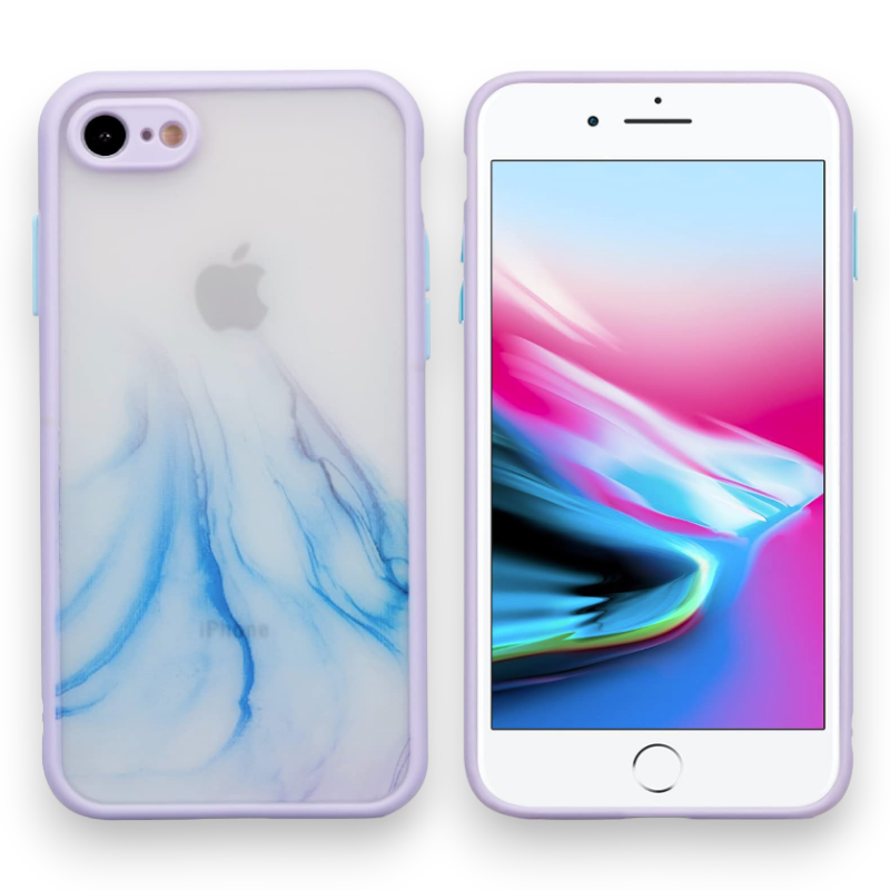Ovitek "Transparent Marble" za iPhone 7 Plus/ 8 Plus – Infostyle