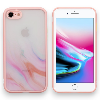 Ovitek "Transparent Marble" za iPhone 7 Plus/ 8 Plus – Infostyle