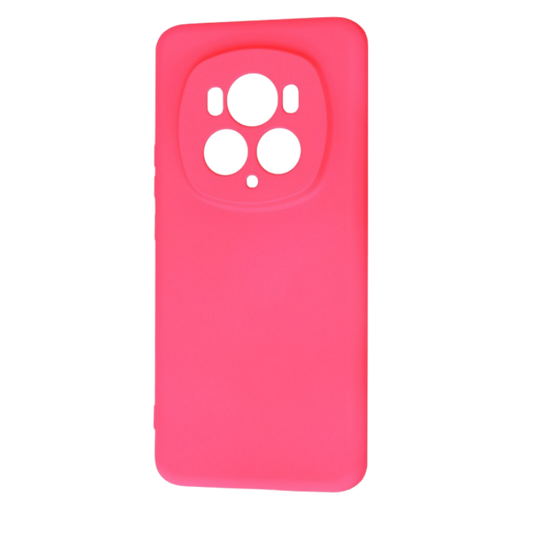 Ovitek za telefon "SoftFlex" za Honor Magic6 Pro 5G, živo roza – Techsuit – Živo roza / TPU silikon