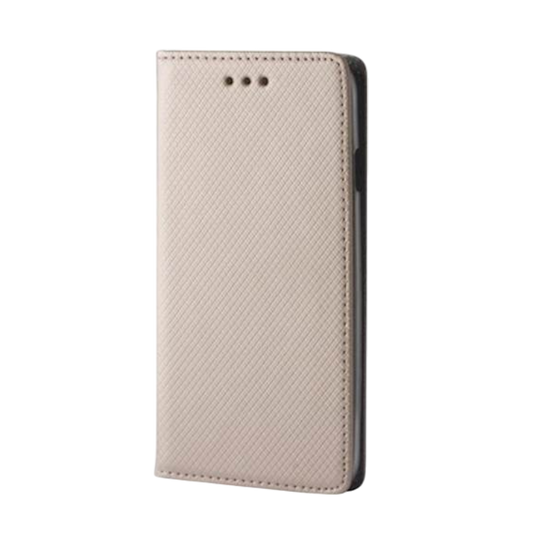 Preklopna torbica "Magnet" za Honor 90 Lite 5G, zlata – Infostyle – Zlata / TPU silikon
