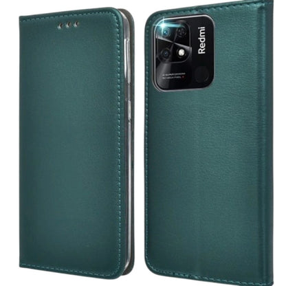 Preklopna torbica za telefon Xiaomi Redmi 10C, zelena – Techsuit