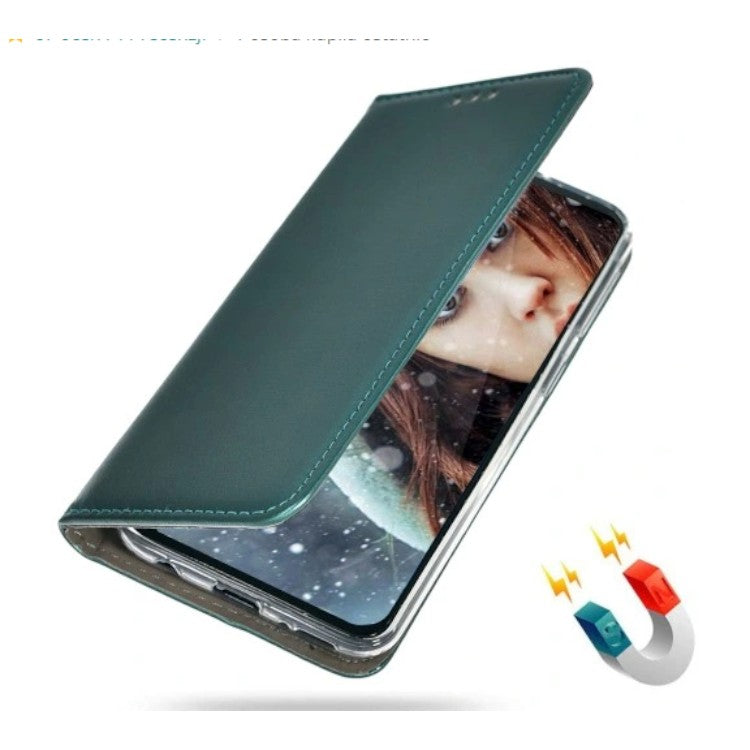 Preklopna torbica za telefon Xiaomi Redmi 10C, zelena – Techsuit