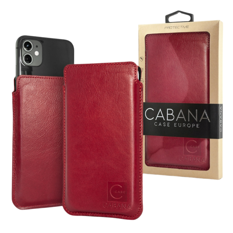 Univerzalna torbica "Cabana" (velikost 4) – Rdeča / TPU + PC