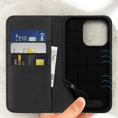 Preklopna torbica "SHIELDON " za iPhone 14 Pro – Vennus