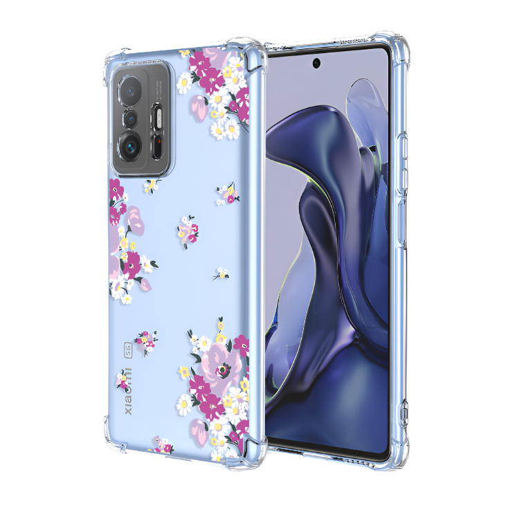 Ovitek za telefon "little roses" za Xiaomi 11T/11T Pro – Infostyle – Prozorna