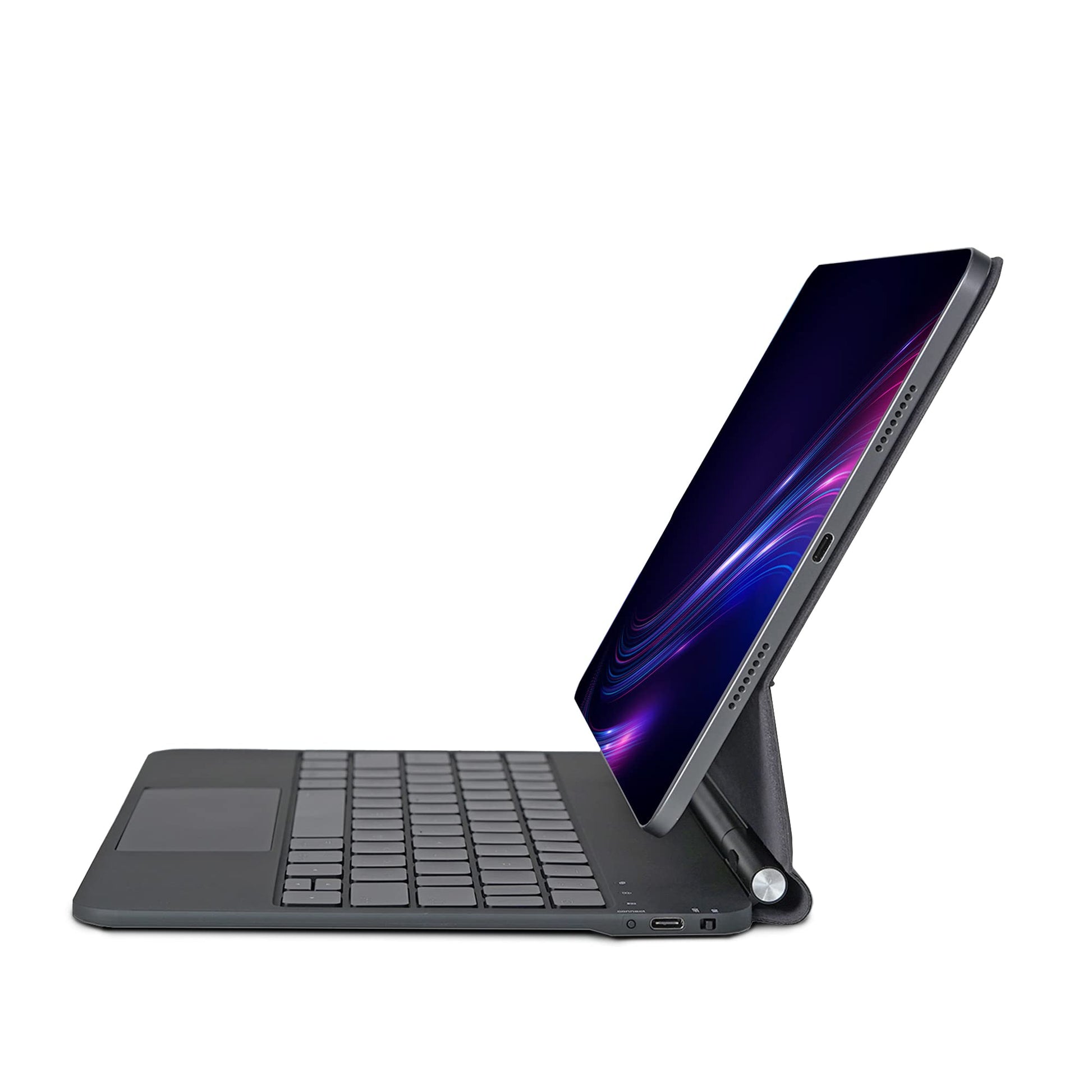HOU Magic Keyboard magnetni ovitek za iPad Air Pro 11 QWERTZ črna Bluetooth tipkovnica za tablico