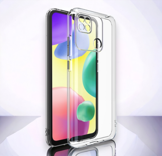 Silikonski ovitek za Xiaomi Redmi 10A (2mm) - transparent – Infostyle – Prozorna / Silikon