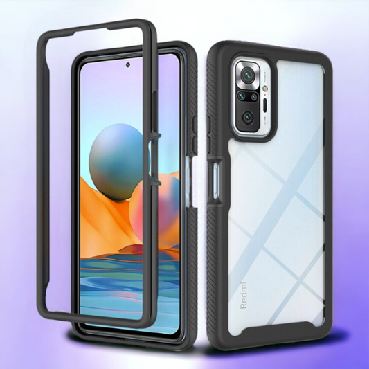 Ovitek "Defense 360 Pro" za Xiaomi Redmi Note 10 Pro – Techsuit – Črna
